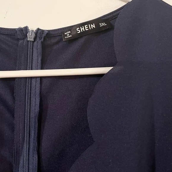 Shein Navy Blue dress - Picture 3 of 4